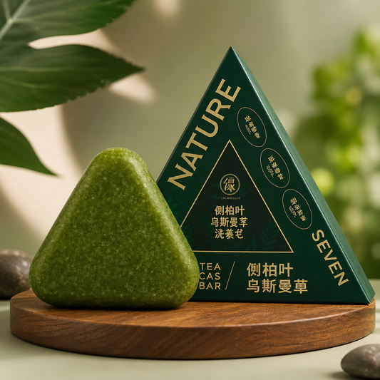 Neem Anti-Dandruff & Anti-Hair Fall Soap – Herbal Green Cleansing Bar 80g