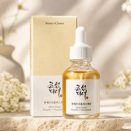 Korean Glow Serum for Acne-Prone Skin – Brightening & Calming Face Serum 30ml